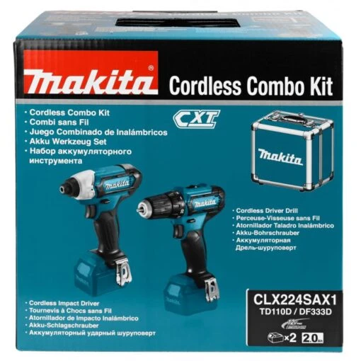 Makita CLX224SAX1 12 V Max Combiset Boren En (slag)schroeven -Makita CLX224SAX1 A1C1 s01