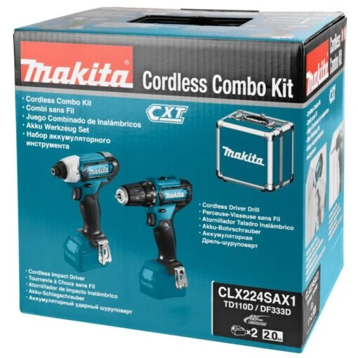 Makita CLX224SAX1 12 V Max Combiset Boren En (slag)schroeven -Makita CLX224SAX1 A1R1 s01