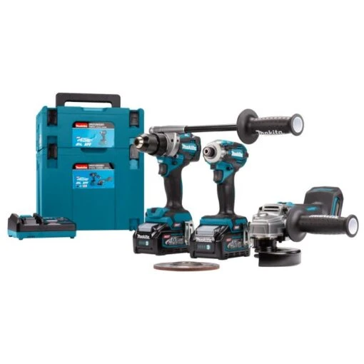 Makita DK0125G301 40 V Max Combiset Boren, (slag)schroeven En Slijpen -Makita DK0125G301 C1C0 s100