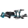 Makita DK0126G401 40 V Max Combiset Boren, (slag)schroeven, Slijpen En Zagen -Makita DK0126G401 C1C0 s100