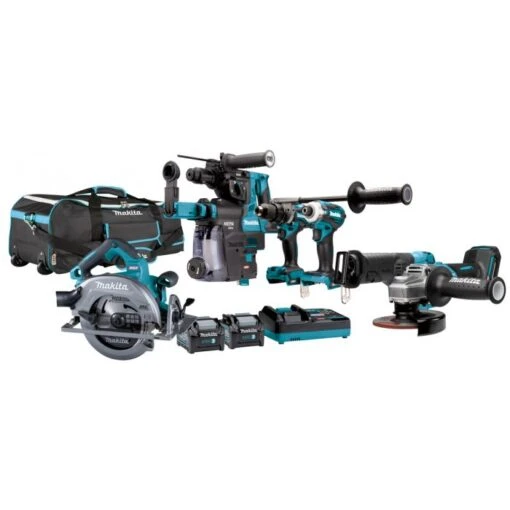 Makita DK0128G601 40 V Max Combiset Boren, (slag)schroeven, Slijpen En Zagen -Makita DK0128G601 C1L0