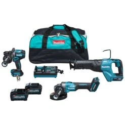 Makita DK0159G301 40 V Max Combiset Boren, Schroeven, Zagen En Slijpen -Makita DK0159G301 C1C0