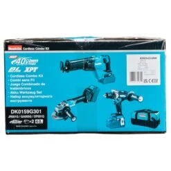 Makita DK0159G301 40 V Max Combiset Boren, Schroeven, Zagen En Slijpen -Makita DK0159G301 C2N1