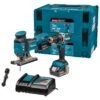 Makita DLX2355TJ 18 V Combiset Voor Boor- En Schroefwerk En Zagen -Makita DLX2355TJ C2R0 s100