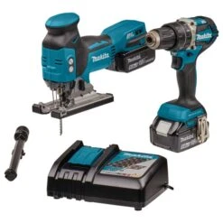 Makita DLX2355TJ 18 V Combiset Voor Boor- En Schroefwerk En Zagen -Makita DLX2355TJ C2R0 s101