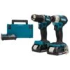 Makita DLX2423AJ 18 V Combiset Voor Lichter Boor- En (slag)schroefwerk -Makita DLX2423AJ C2R0 s100