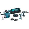 Makita DLX3154TX1 18 V Combiset Voor Allround Tot Zwaar Boor-en Schroefwerk -Makita DLX3154TX1 C1L0