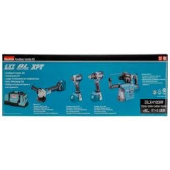 Makita DLX4103W 18 V Combiset Voor Allround Boor-, Schroef- En Slijpwerk -Makita DLX4103W C1N1