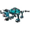 Makita DLX4155TX1 18 V Combiset Voor Allround Tot Zwaar Boor-, Schroef- En Slijpwerk -Makita DLX4155TX1 C2R0 s100