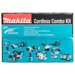 Makita DLX7019TX1 18 V Combiset Voor (slag)schroeven, Boren, Slijpen, Schaven En Zagen En Met Multitool -Makita DLX7019TX1 C3N1