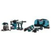 Makita DLX7020TX1 18 V Combiset Voor (slag)schroeven, (klop)boren, Slijpen En Zagen En Met Multitool -Makita DLX7020TX1 C2R0 s100