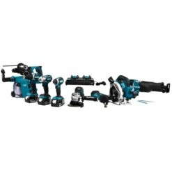 Makita DLX8026TW1 18 V Combiset Voor (slag)schroeven, (klop)boren, Slijpen, Zagen En Monteren Met Multitool -Makita DLX8026TW1 A1C0 s102