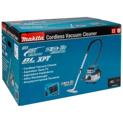 Makita DVC865LZX3 2x18 V Stofzuiger -Makita DVC865LZX3 C1L1