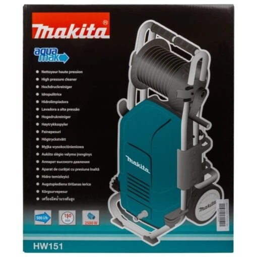 Makita HW151 230 V Hogedrukreiniger 150 Bar -Makita HW151 C1N1