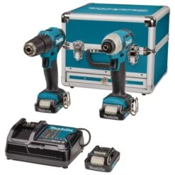 Makita CLX228SAX2 12 V Max Combiset (klop)boren En (slag)schroeven -Makita clx228sax2 c2r0 s100