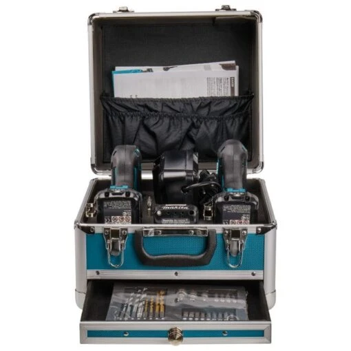 Makita CLX228SAX2 12 V Max Combiset (klop)boren En (slag)schroeven -Makita