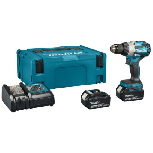 Makita DHP489RTJ 18 V Klopboor-/schroefmachine -Makita dhp489rtj c1l0 s100