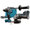 Makita DK0124G201 40 V Max Combiset Boren, Schroeven En Slijpen -Makita dk0124g201 c2r0 s100