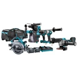 Makita DK0128G601 40 V Max Combiset Boren, (slag)schroeven, Slijpen En Zagen -Makita dk0128g601 c1l0 1