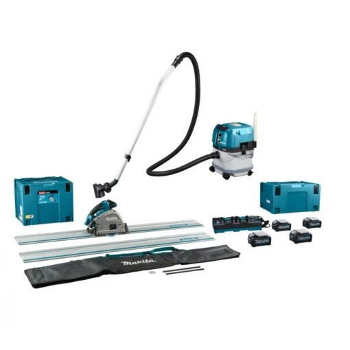 Makita DK0195G201 40 V Max AWS Combiset Voor (inval)zagen En Stofzuigen -Makita dk0195g201 c1l0 s100