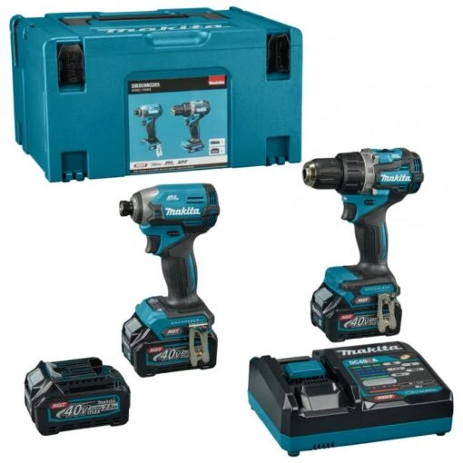 Makita DK0198G201 40 V Max Combset Boren En (slag)schroeven -Makita dk0198g201 c1l0 s100