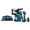 Makita DLX2168TW 18 V Combiset Voor Schroeven En Boren In Hout En Beton -Makita dlx2168tw a2r0 s100