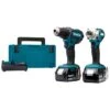 Makita DLX2339J 18 V Combiset Voor Schroeven En Boren In Hout -Makita dlx2339j a2r0 s100