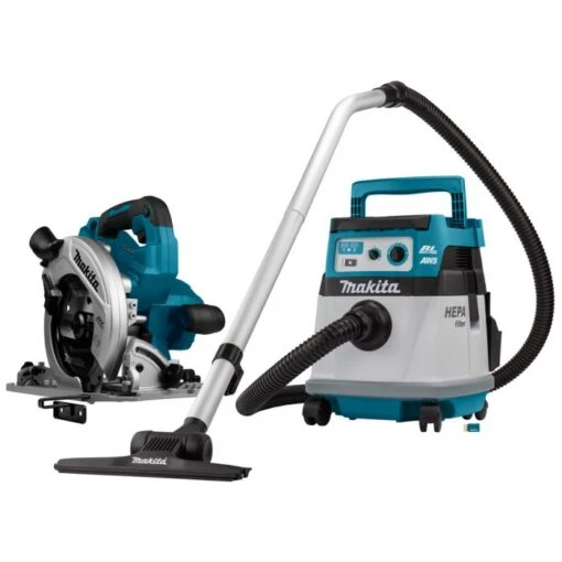 Makita DLX2382UX1 2x18 V AWS Combiset Voor Zagen (190mm) En Stofzuigen -Makita