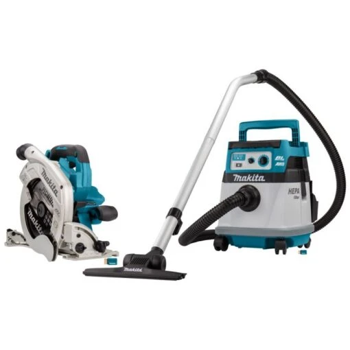 Makita DLX2383UX1 2x18 V AWS Combiset Voor Zagen (235mm) En Stofzuigen -Makita