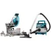 Makita DLX2387UX1 2x18 V AWS Combiset Voor Afkorten (305mm) En Stofzuigen -Makita dlx2387ux1 c1n0 s100