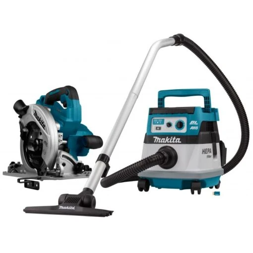 Makita DLX2382UX1 2x18 V AWS Combiset Voor Zagen (190mm) En Stofzuigen -Makita