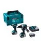 Makita DLX2418TJ 18 V Combiset Voor Zwaardere (klop)boor- En (slag)schroefklussen -Makita dlx2418tj c1l0 s100