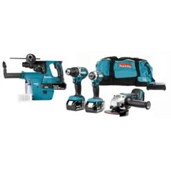 Makita DLX4103W 18 V Combiset Voor Allround Boor-, Schroef- En Slijpwerk -Makita dlx4103v