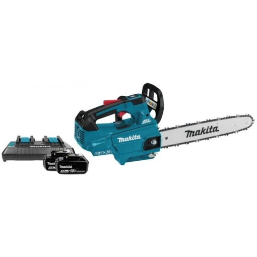 Makita DUC356PT2 LXT 2x18 V Tophandle Kettingzaag 35 Cm -Makita duc356pt2 c7l0 s100